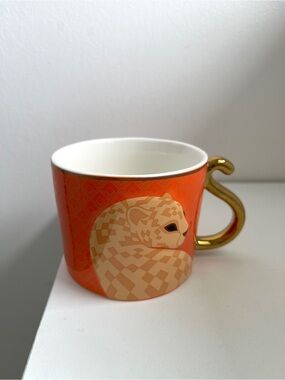 AUNTEA JENNY New Leopard Mug with Original Box